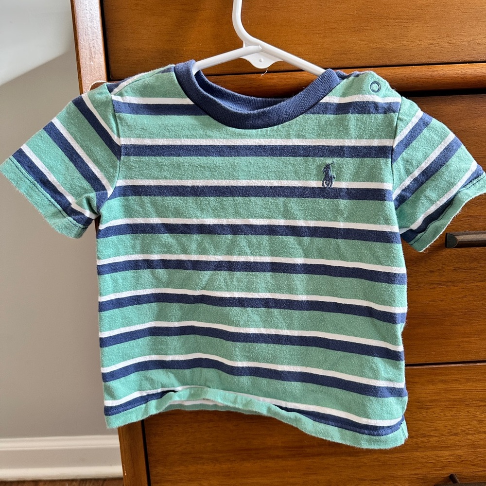 Polo Ralph Lauren striped t-shirt, 9 mos